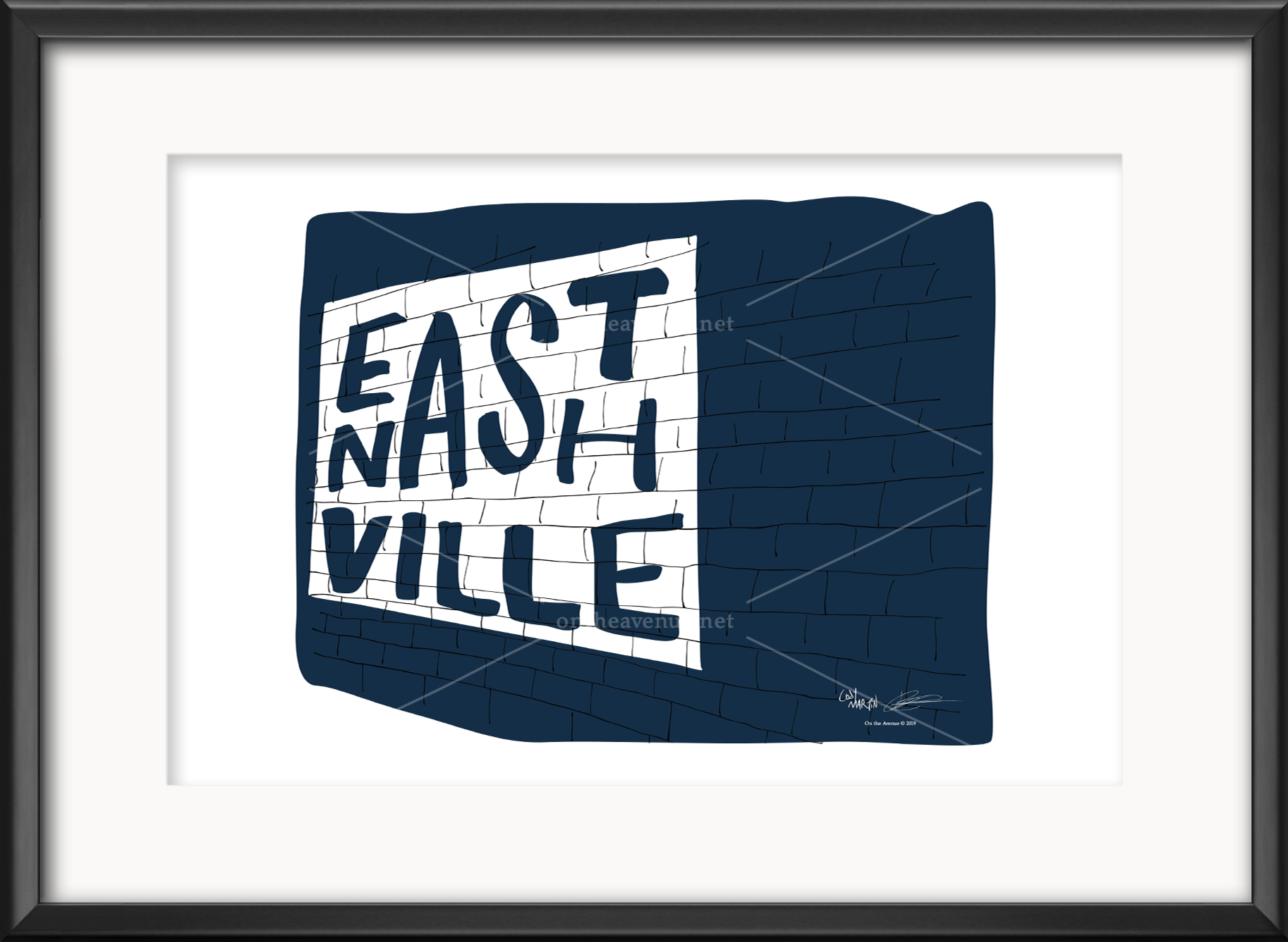 East Nashville Wall